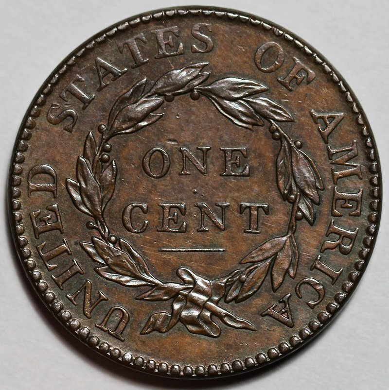 1818 Coronet Head Large Cent - US 1c Copper Coin