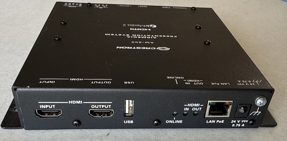 Crestron AM-200 Airmedia Presentation System