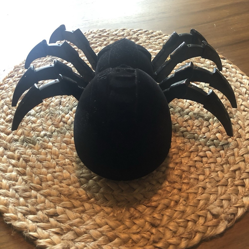 Simulation RC Spray Remote Control Spider Robot Toy Realistic Works DEERC