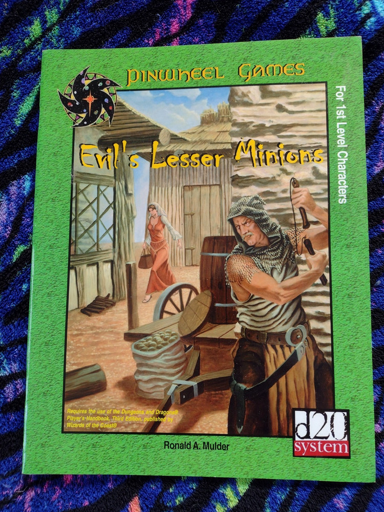 Evil’s Lesser Minions D&D Module Dungeons & Dragons WOTC 3rd Edition