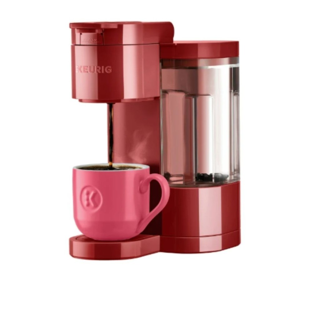 Keurig K-Express Essentials Red Single-Serve K-Cup Pod Coffee Maker