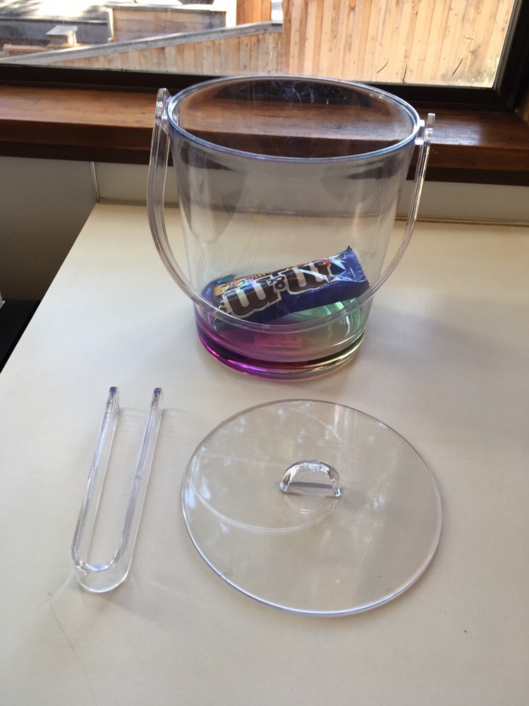 Rainbow Candy, Ice, Etc. Bucket/Container (2 available)