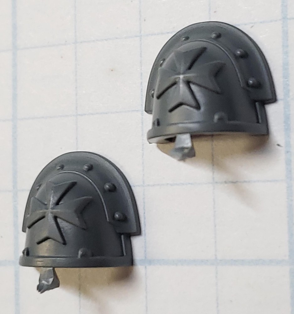 40k Black Templar Bits Primaris Upgrade Sword Brethren Shoulder Pads