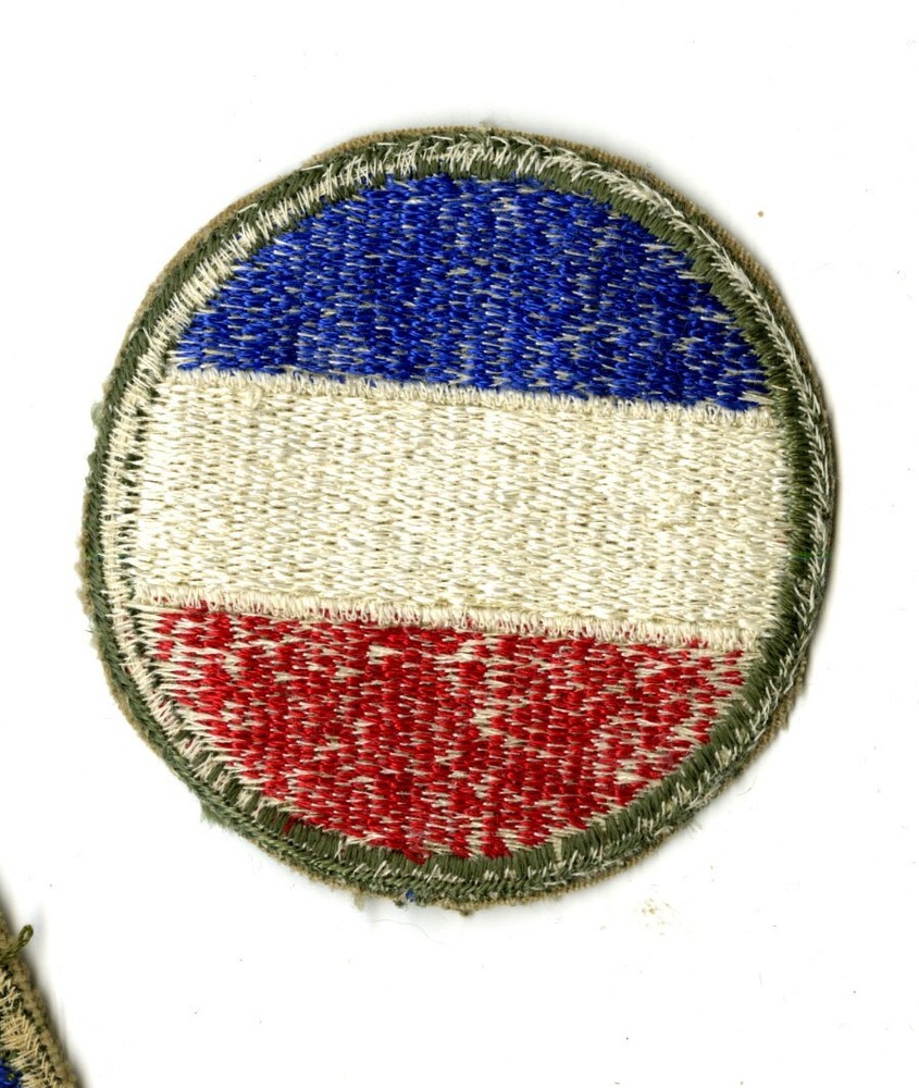 Army Ground Forces White Back Patch WWII Original