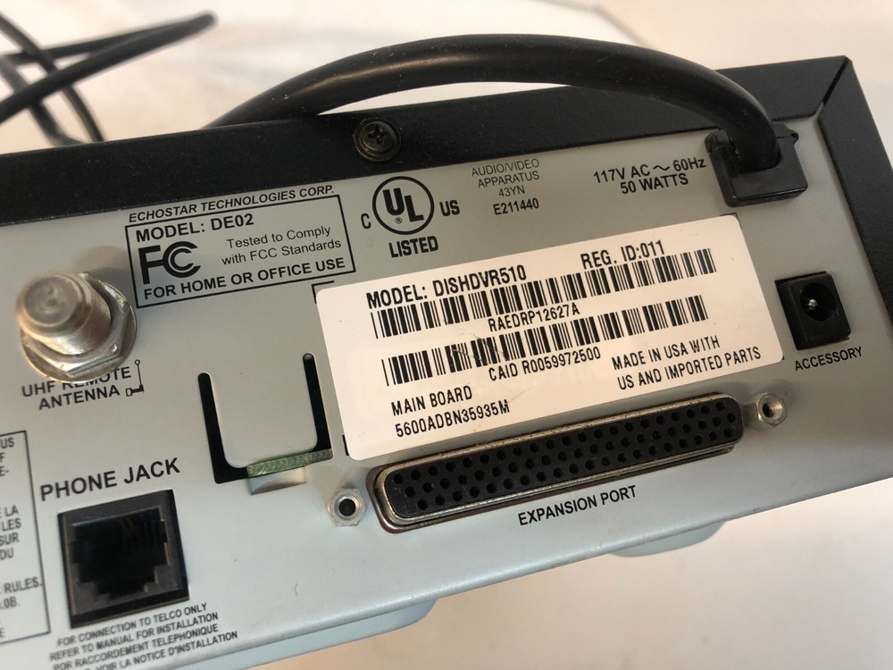 Dish Network Player DVR 510 - Network Satellite Receiver