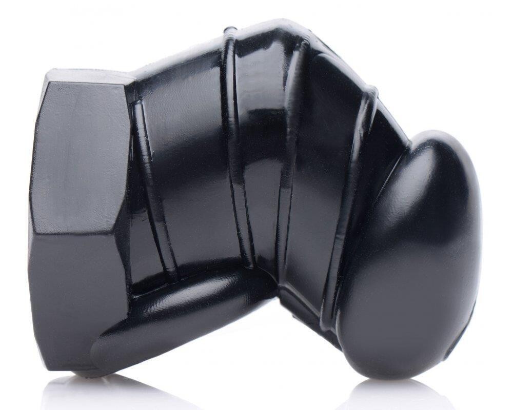 Master Series Detained - Black Restrictive Chastity Cage
