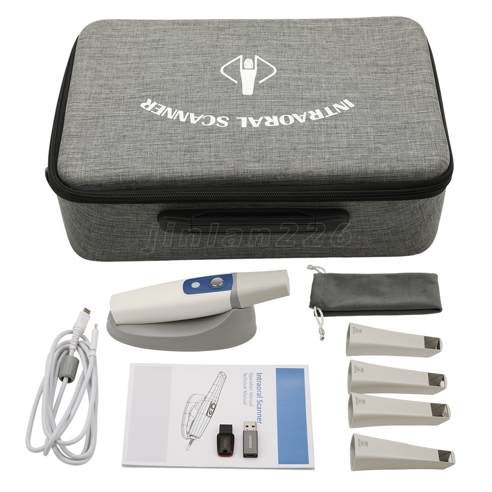 Real Color Intraoral Scanner with Fast Precise Scanning & Remote Button