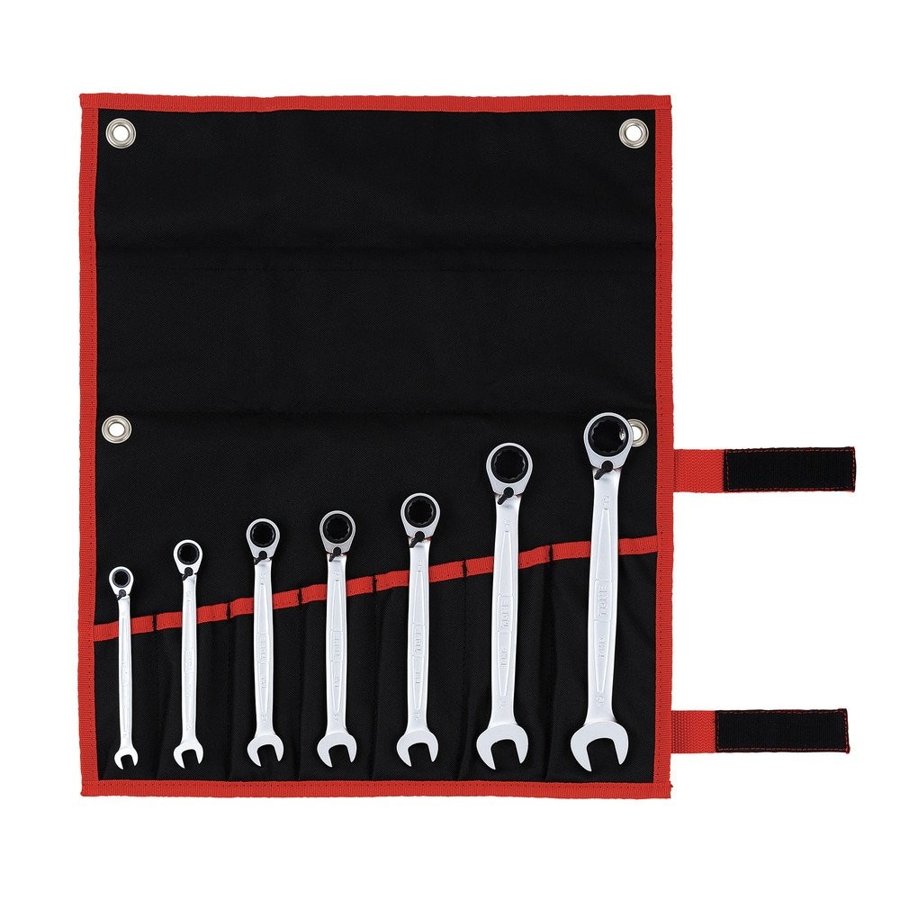 RMR700 Black Switchable Ratchet Wrench Set (7 Pieces)