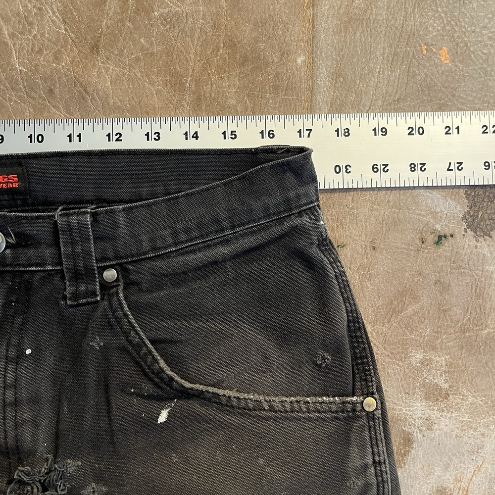 Wrangler Double Knee Carpenter Pants Black