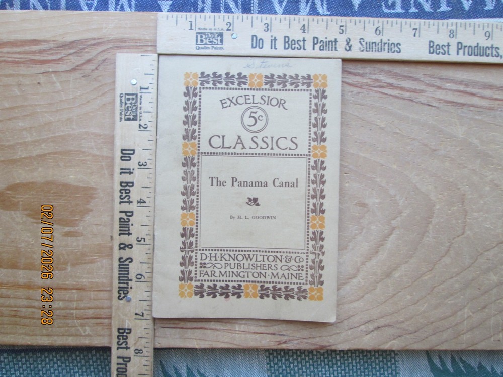 EXCELSIOR classics The Panama Canal - h l goodwin