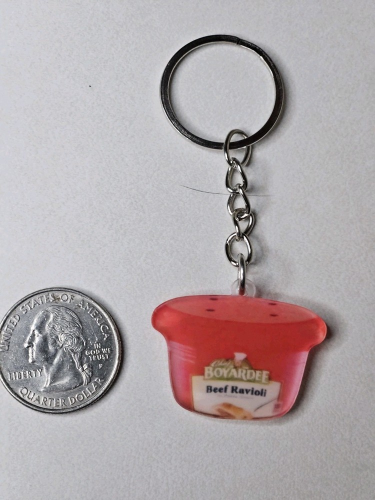 Chef Boyardee Beef Ravioli Keychain