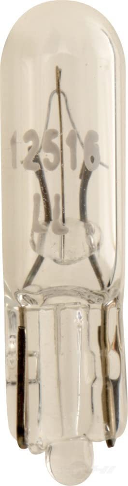 Philips 12516 LongerLife Miniature Bulb, 2 Pack