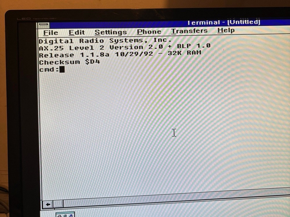 DRSI DPK-2 PACKET RADIO TNC HAM
