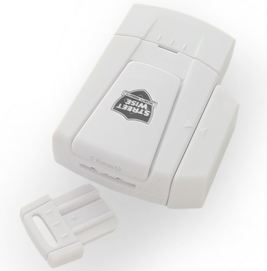 2-Pack Mini Window Alarm with Disarm Key