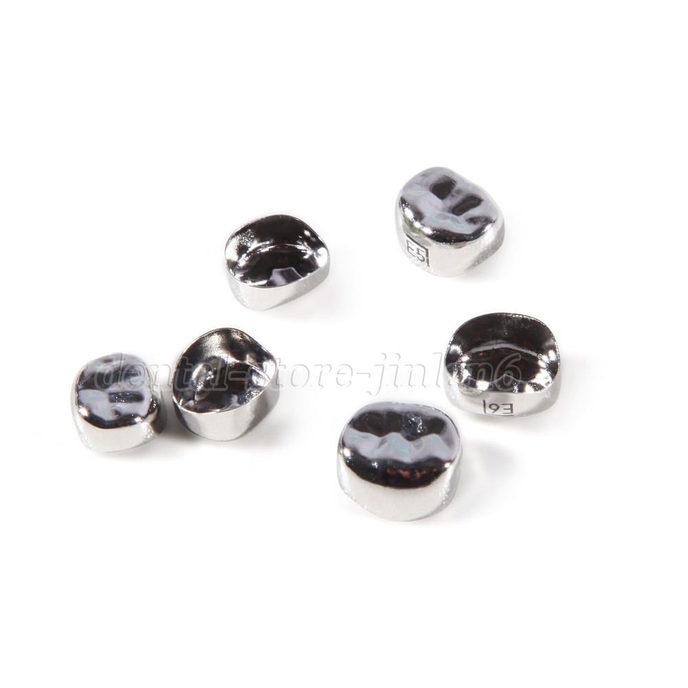 48 ASSORTED PRIMARY MOLAR STAINLESS STEEL CROWNS - COMPLETE KIT