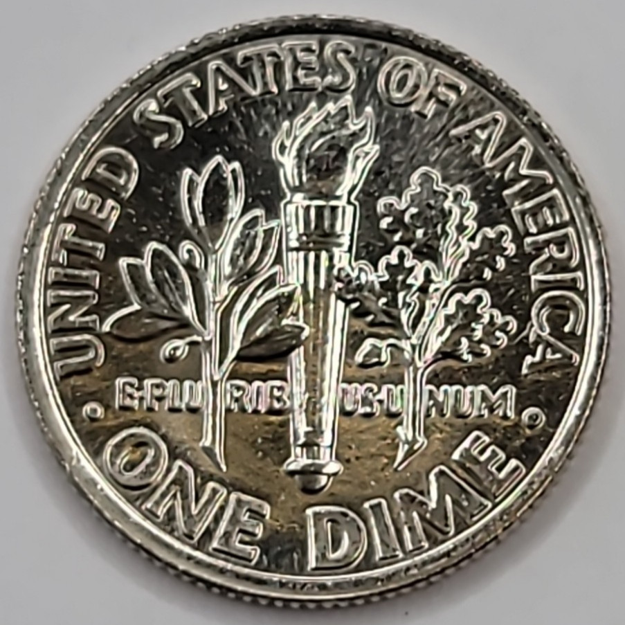 1992 P Uncirculated Roosevelt Dime - CN-Clad
