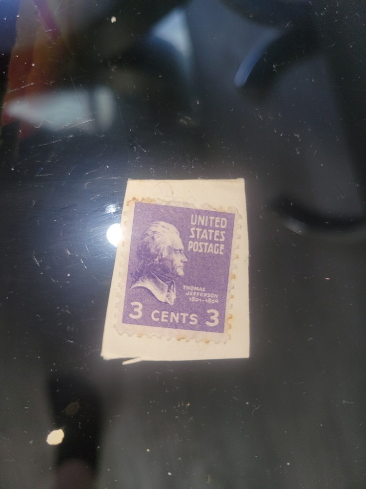 vintage 3-cent United States postage