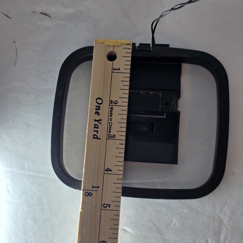 Sony Black 5.25" X 4.5" AM Loop Replacement Plastic Antenna