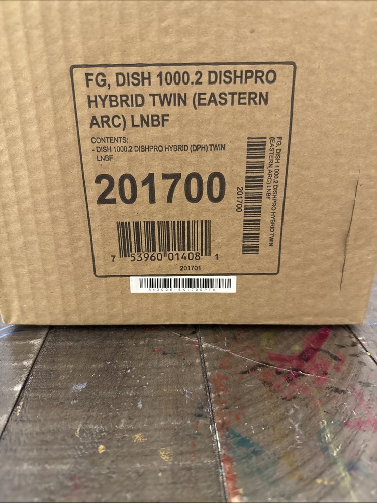 Dish Network 201700 FG, Dish 1000.2 Dishpro Hybrid Twin (Eastern Arc) LNBF