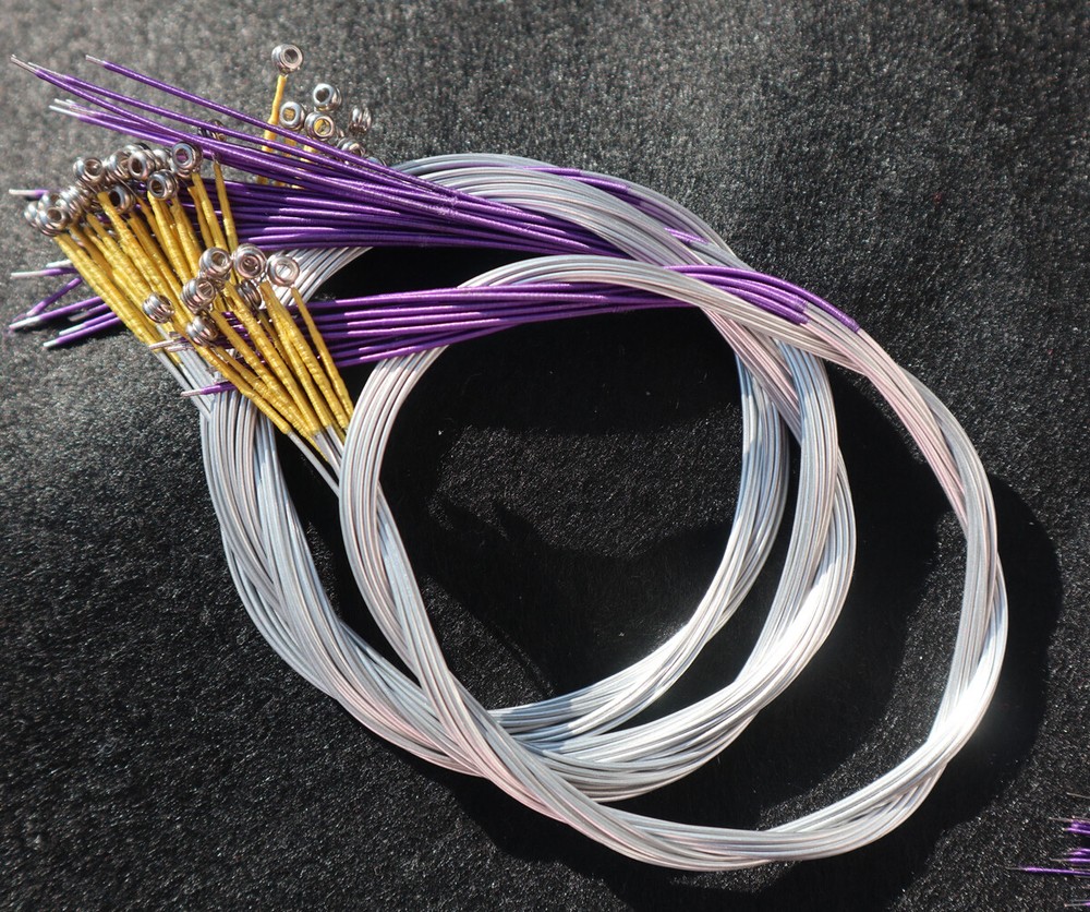 100 sets Medium soft Violin Strings 3/4-4/4 Good strings for Violins