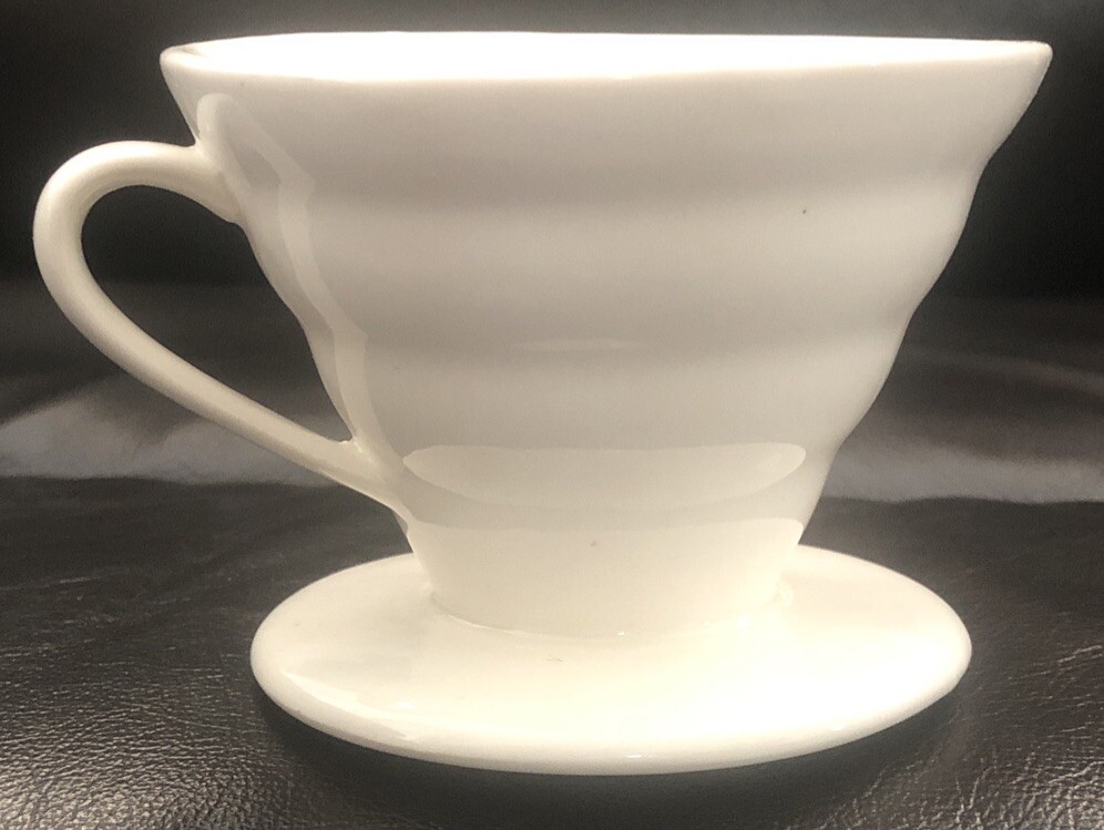 Ceramic Coffee Dripper Classic White Quick Easy Brew