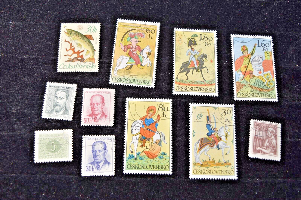 CZECHOSLOVAKIA 1953-1972 ASSORTMENT-  CTO