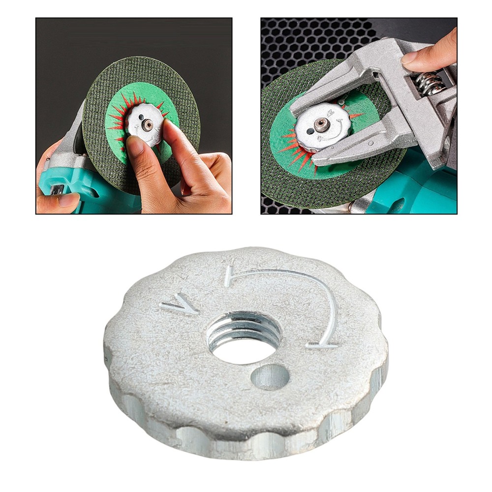 Secure Fit and Smooth Operation with Pressure Plate for Type 100 Angle Grinder