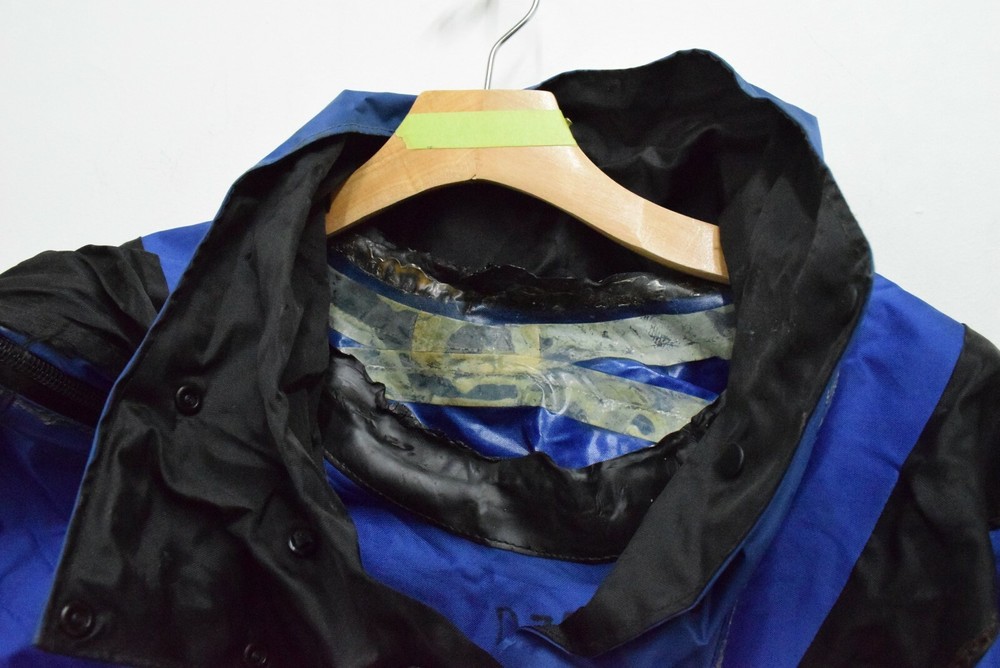 Stohlquist Medium M Blue Drysuit Rough Shape