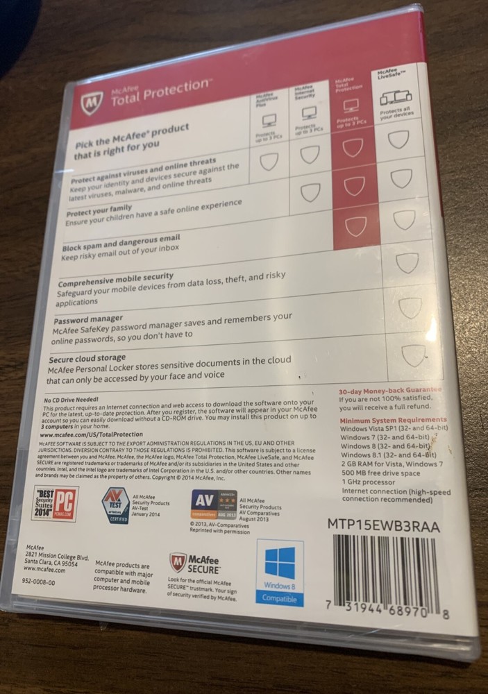 McAfee Total Protection