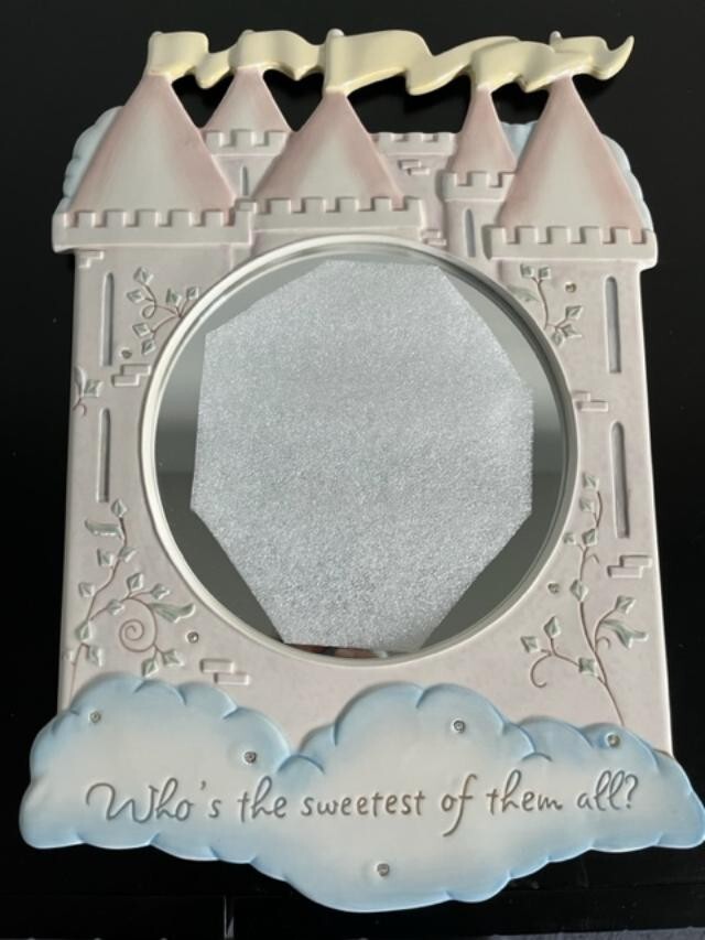 GRASSLAND ROAD CERAMIC WALL HANGING  " PRINCESS MIRROR "