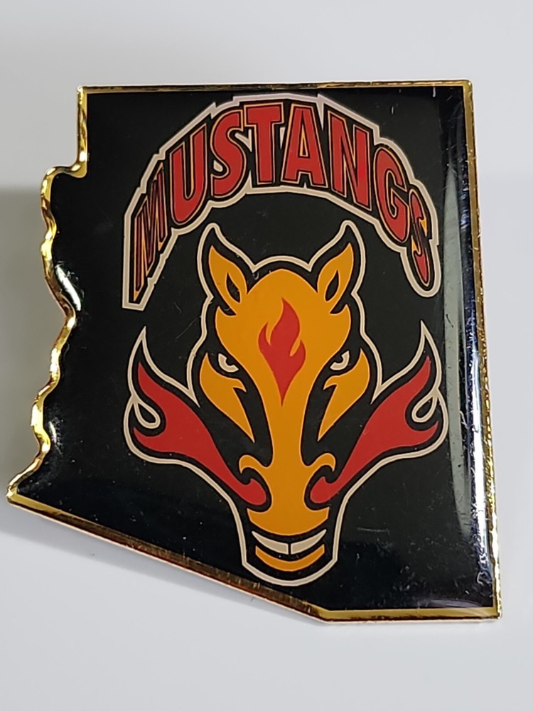Phoenix Mustangs Hockey Lapel Hat Jacket Pin