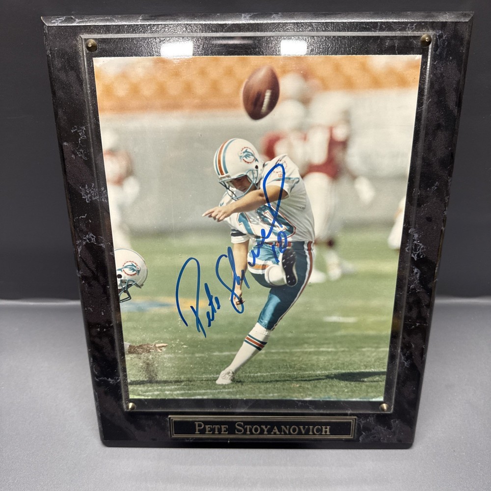 Pete Stoyanovich- Signed Color Photograph