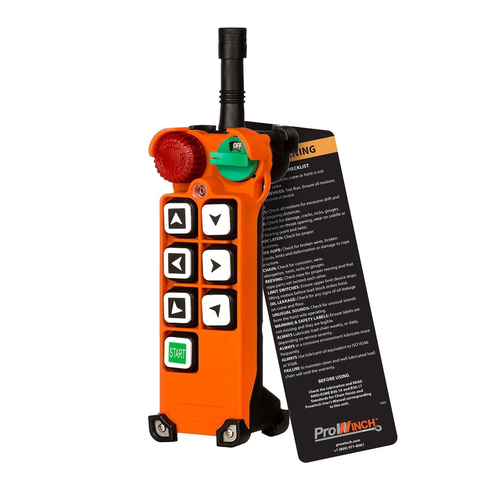 F21 Transmitter (only) 6 Buttons Single Speed