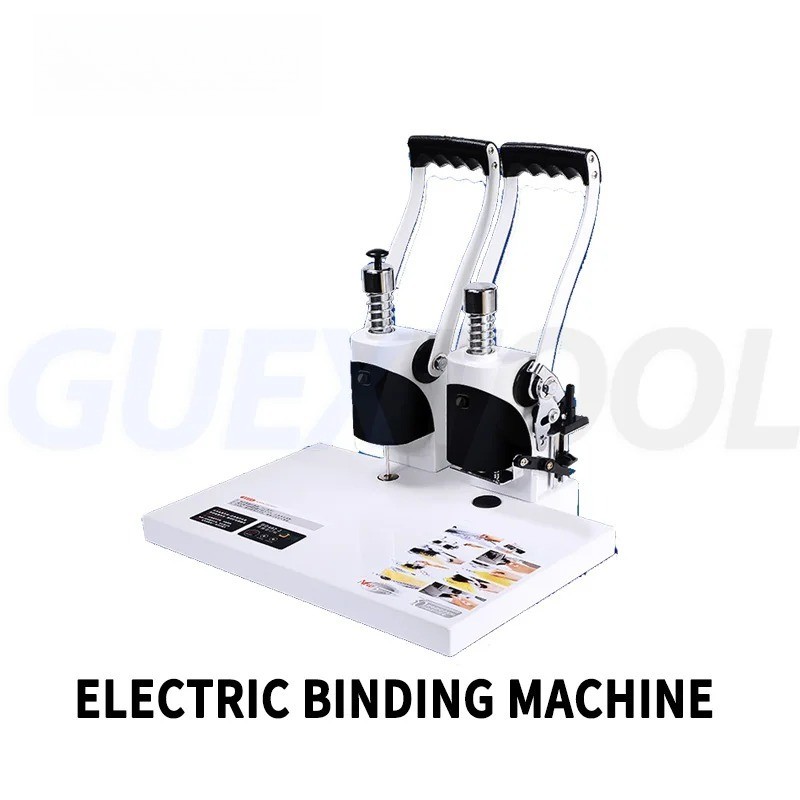 Voucher Binding Machine File Punching and Binding Machine Fully Automatic Hot
