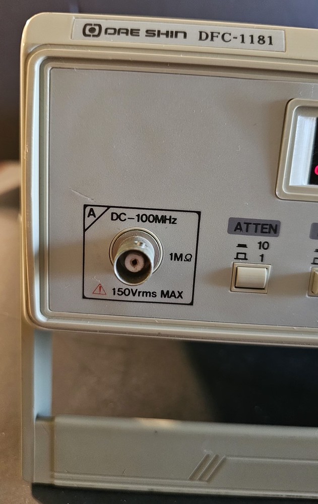 DAE?? SHIN DFC-1181 FREQUENCY COUNTER