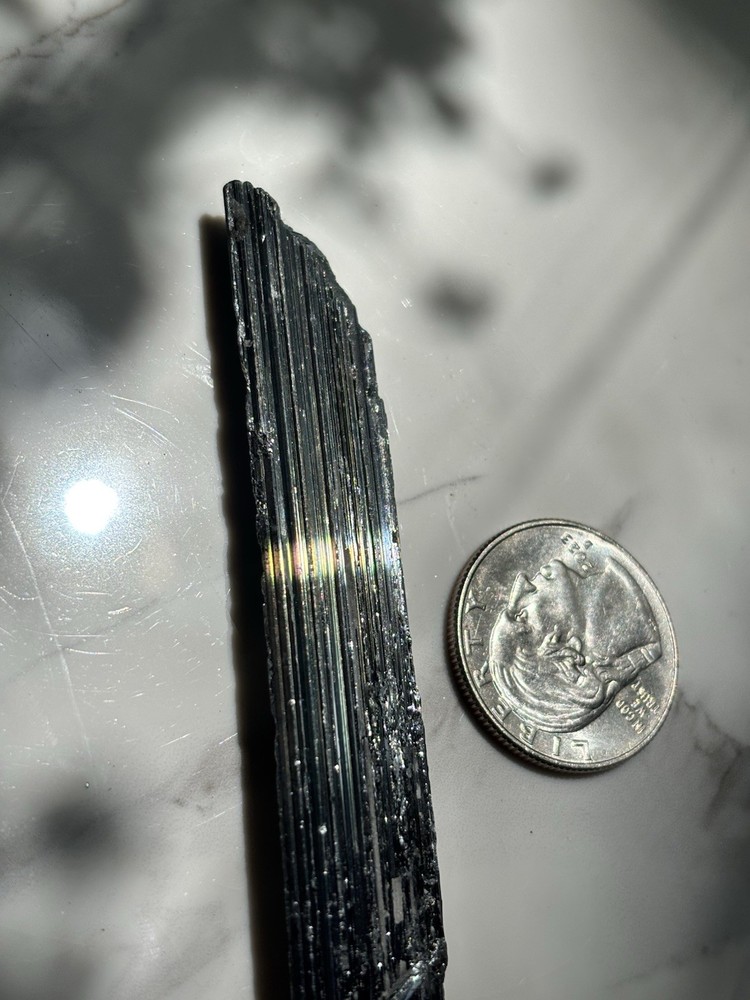 3.4" Flashy Stibnite Shard 20grams