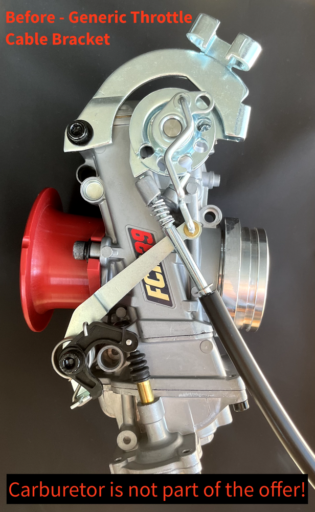FCR 39 Throttle Cable Mounting Bracket