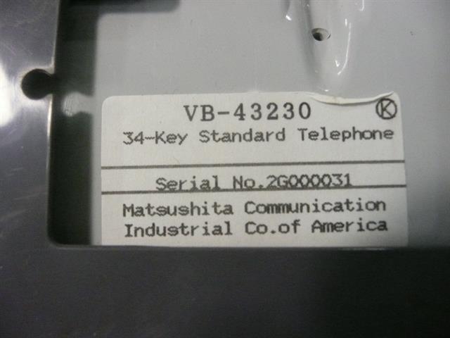Panasonic VB-43230-G Phone