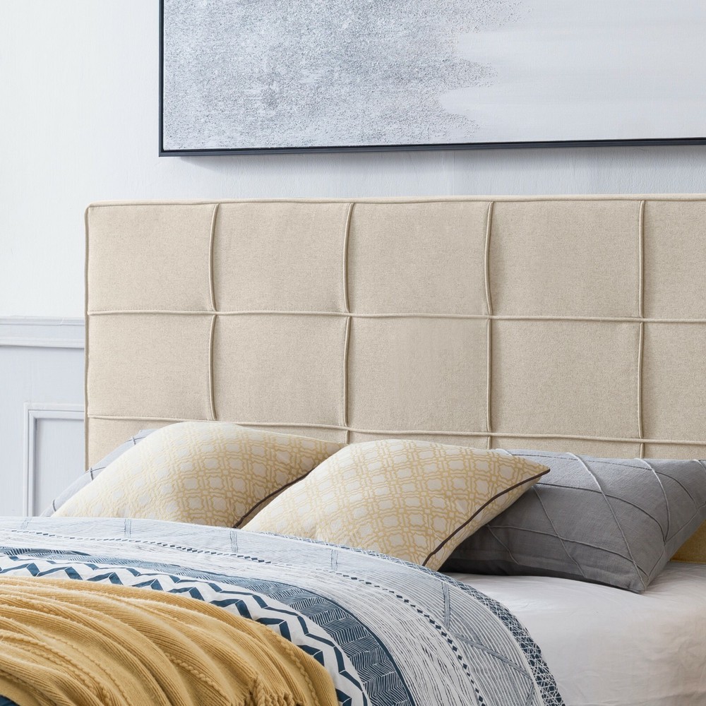 Messyah Contemporary Upholstered Queen/Full Headboard