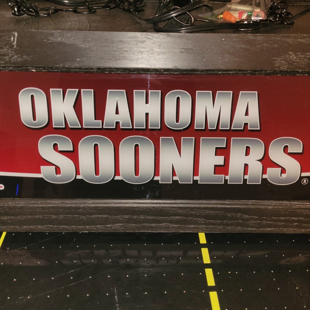 Oklahoma Sooners Pool Table Light