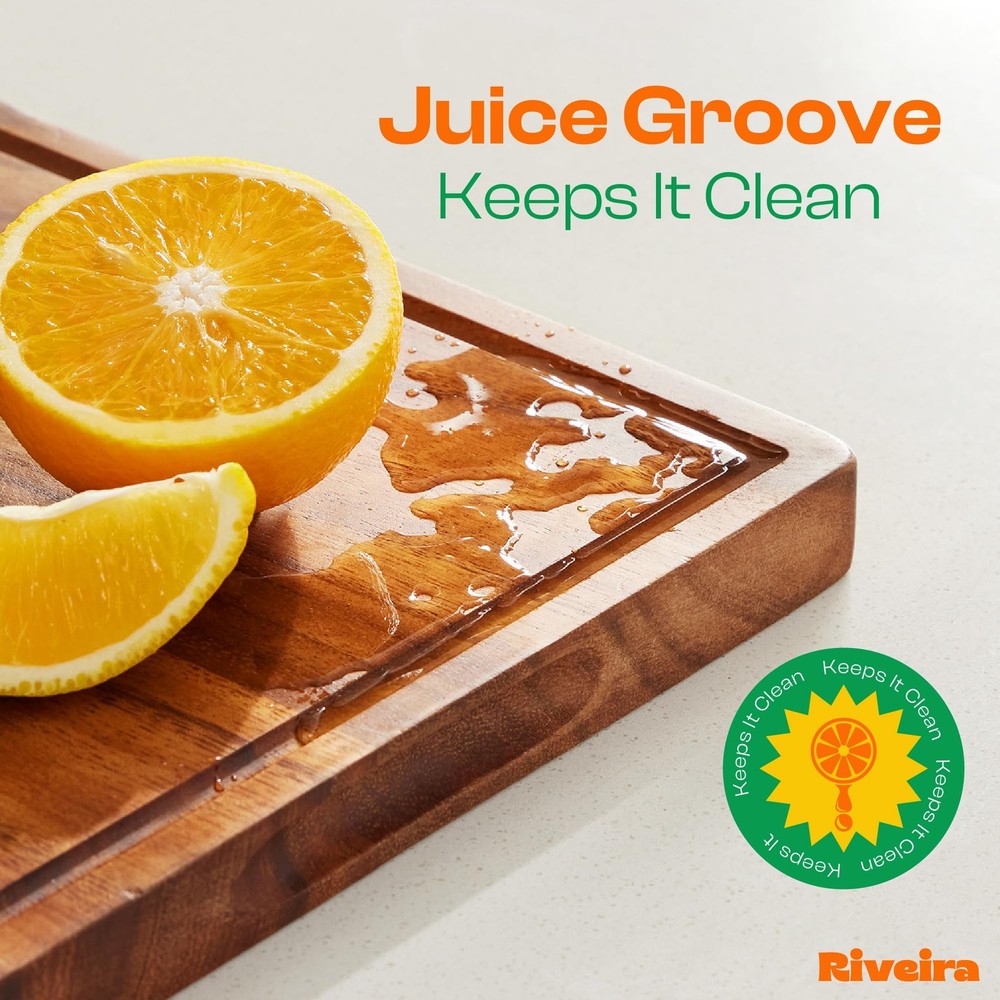 Walnut Cutting Board Set – Versatile And Durable: Set Of 3 Pcs Rectangular Wo...