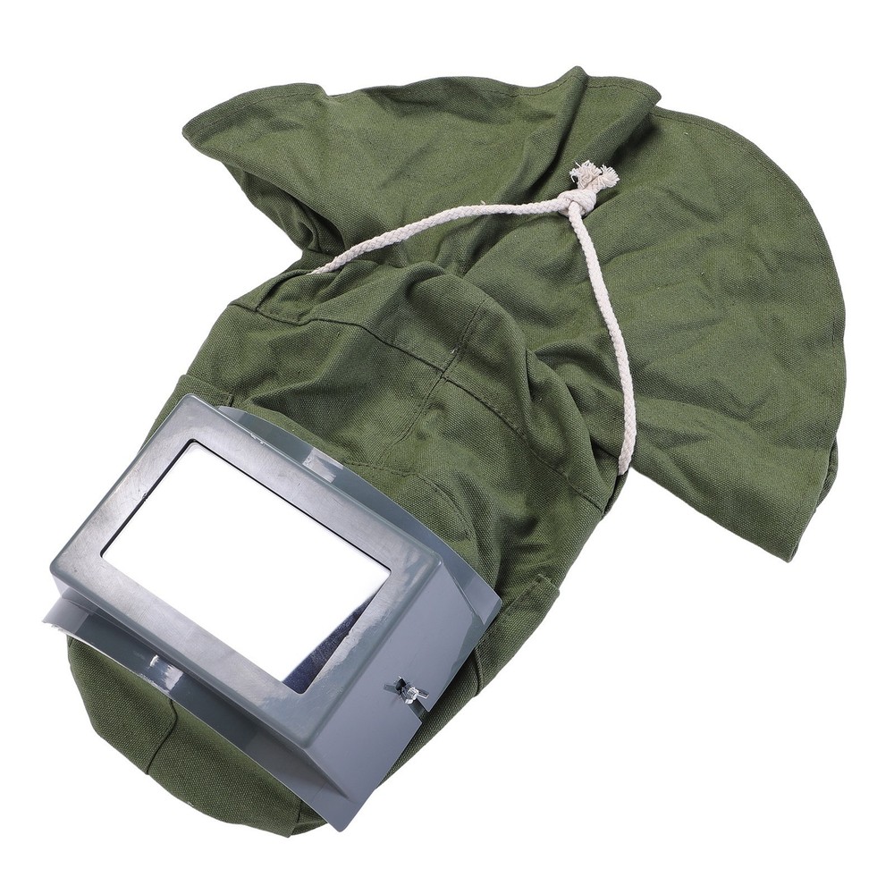 Sand Blasting Hood Cap Dust Prevention Windproof Sandblasting Shawl Cap Neck