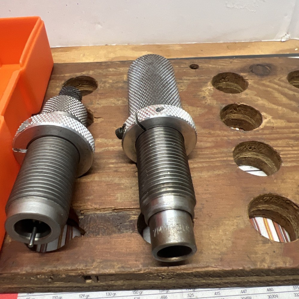 BONANZA 7 MM -308 BENCH REST TWO RELOADING DIE SET LYMAN BOX