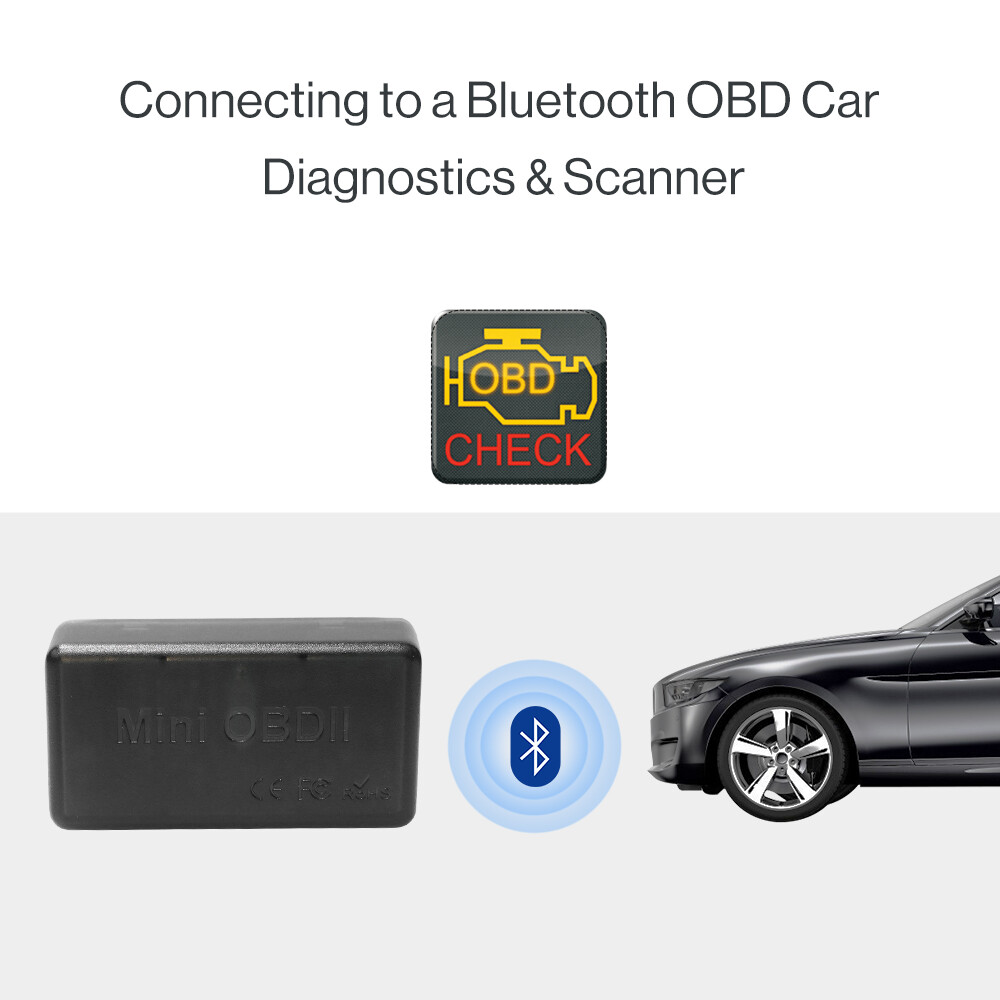 ATOTO Mini Bluetooth OBD2 Scanner for Android Head Unit Car Diagnostic Scan Tool