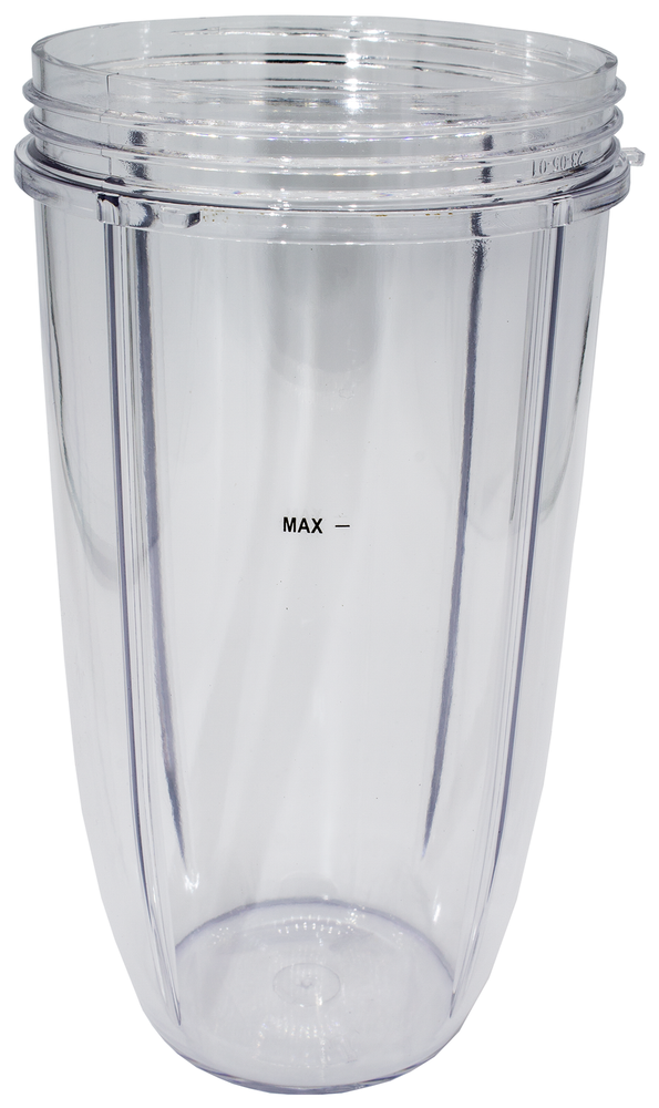 Blendin 32oz Large Cup & Flip Top Lid & Ring Compatible with Nutribullet 600 900