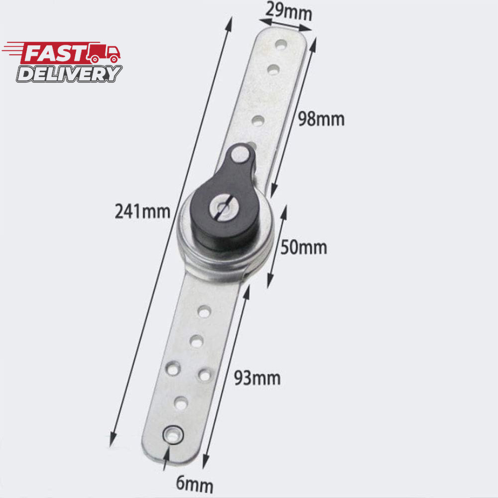 2 Pack of Furniture Adjustable Angle Hinge Automatic Reset Function Hinge Angle
