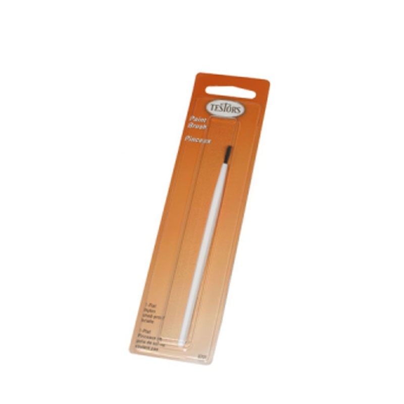 Testors Flat Nylon Paint Brush