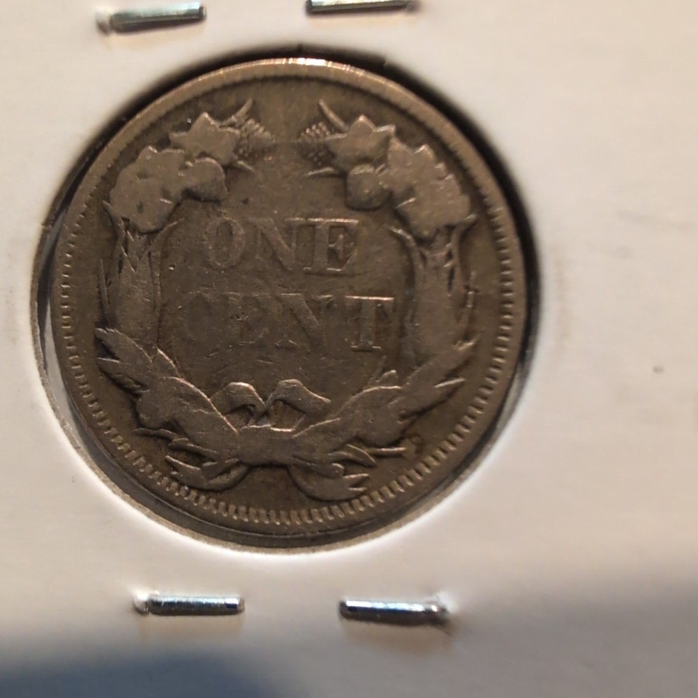 1857 1C Flying Eagle Cent