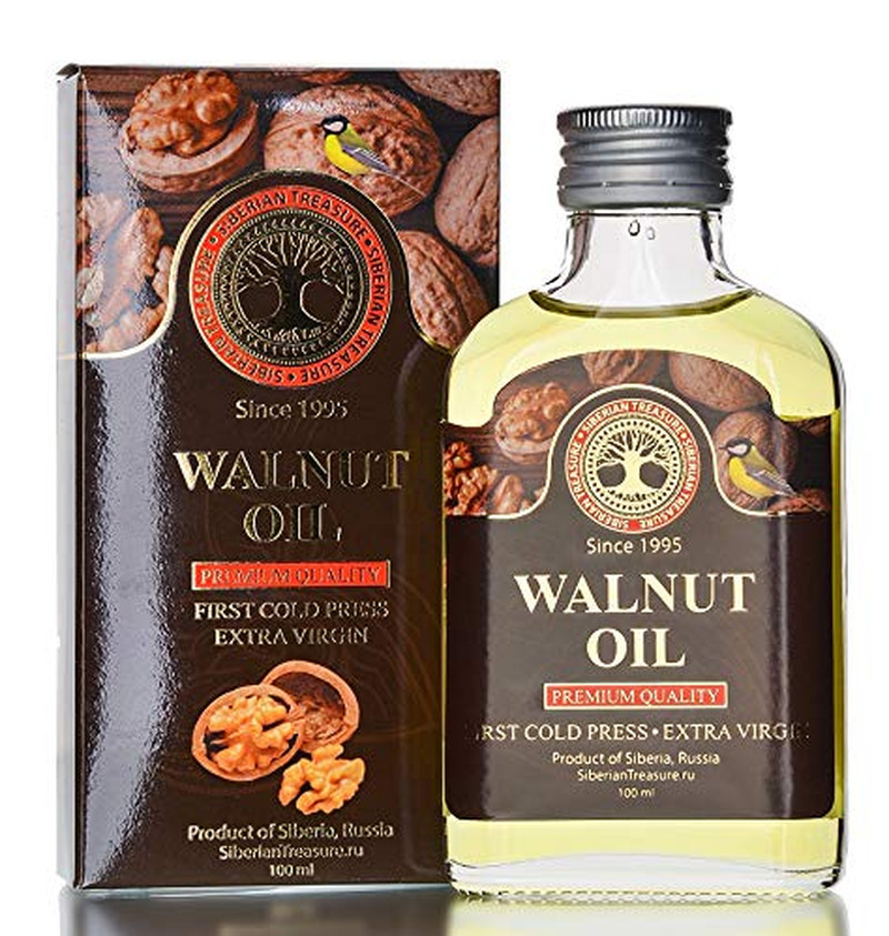 Siberian Walnut Oil 100 Ml, Premium Quality, Extra Virgin, First Cold Press - 3.