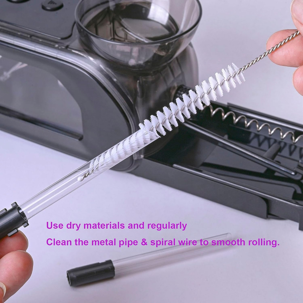 Electric Cigarette/Cone Rolling Machine Set with Manual Sipce Grinder,Automatic